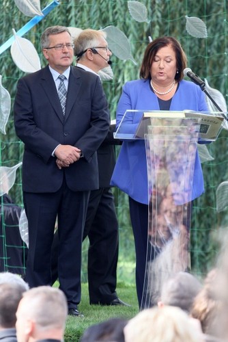 Anna i Bronisław Komorowscy