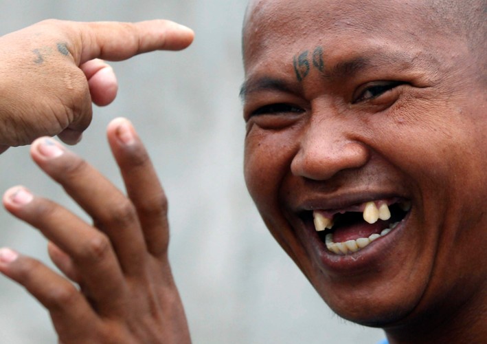 Tatuaże z więzienia na Filipinach