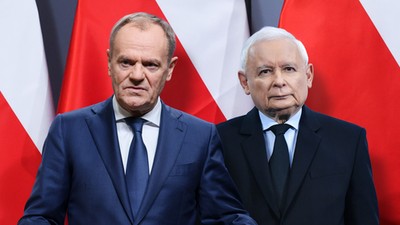 Donald Tusk i Jarosław Kaczyński