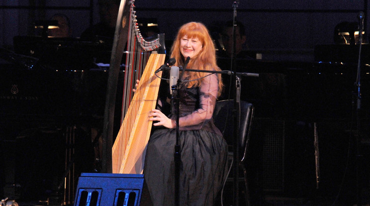 Loreena McKennitt Budapesten ad koncertet /Fotó: Getty Images