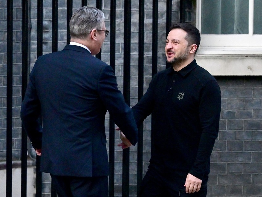 Volodimir Zelenski i Kir Stramer
