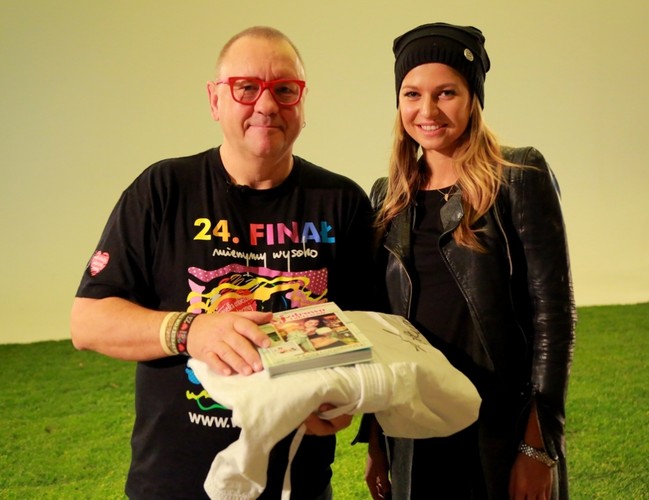 Anna Lewandowska dla WOŚP