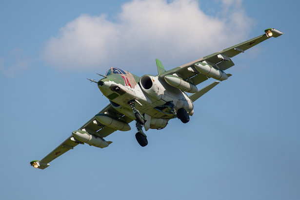 Rosyjski samolot szturmowy Su-25
