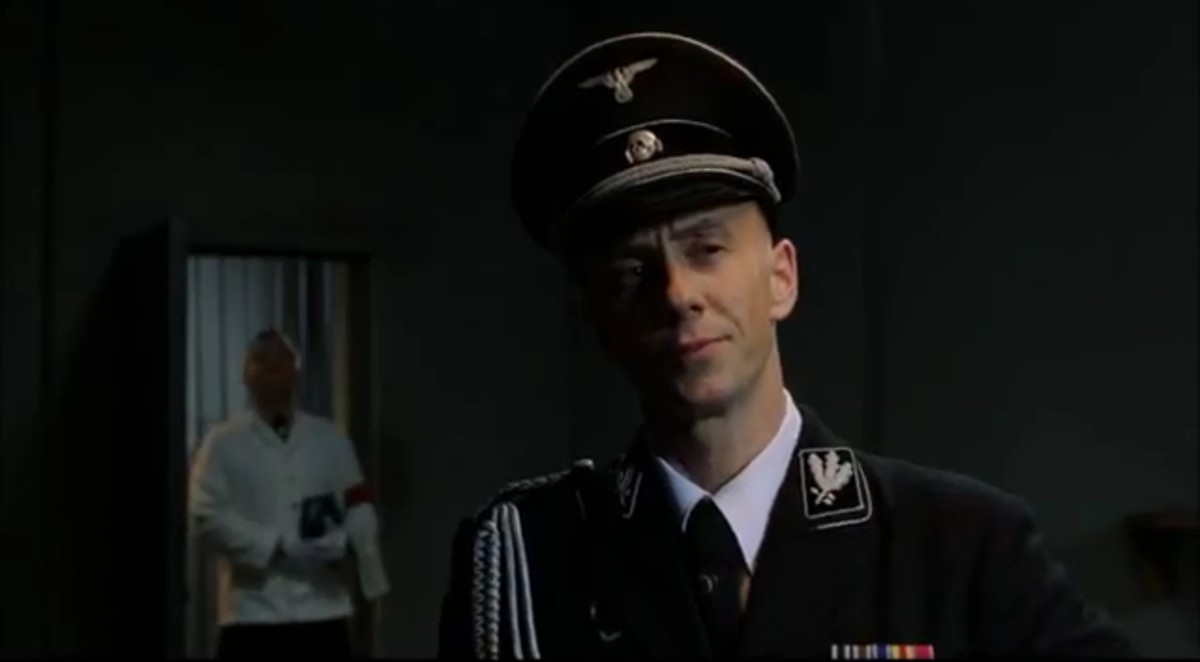 Adam "Nergal" Darski w roli Joachima Ribbentropa
