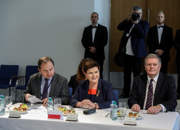 Beata Szydło na szczycie Grupy Wyszehradzkiej