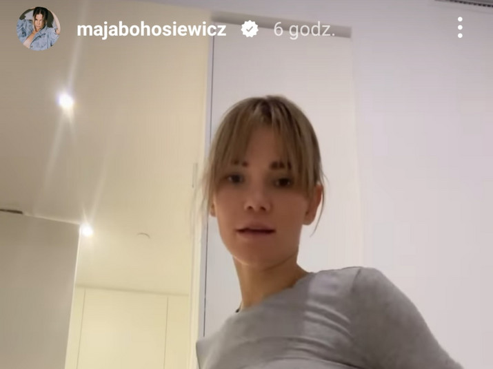 Maja Bohosiewicz intensywnie promuje na Instagramie swoją markę odzieżową LeCollet