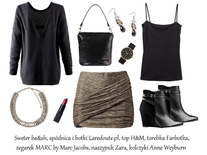 Z czym nosić czarne ubrania jesienią 2014? STYLIZACJE