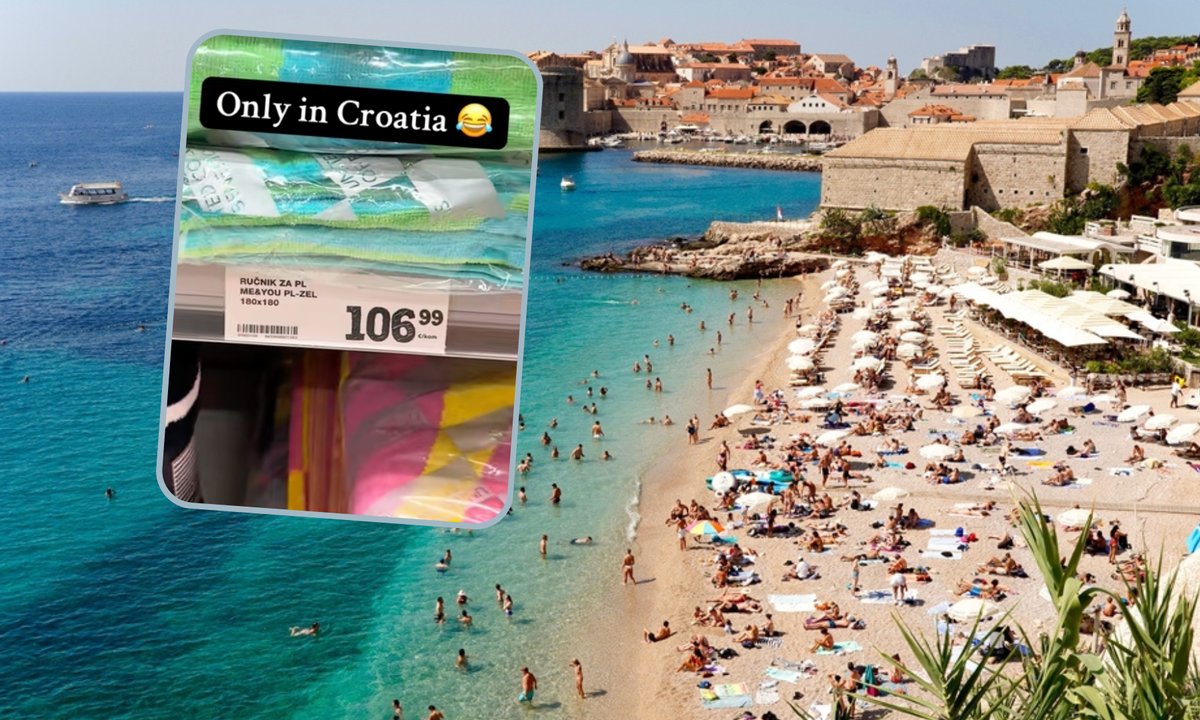 Pokazała, za ile można kupić ręcznik plażowy w Chorwacji. "Wstydźcie się"