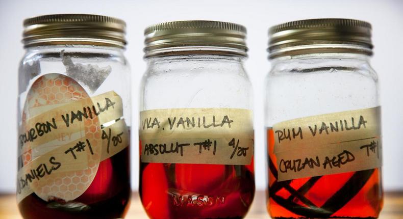 Which spirit is best to make homemade vanilla extract?