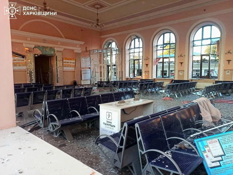 BBC | Foto: State Emergency Service of Ukraine in Kharkiv region/Handout via REUTERS