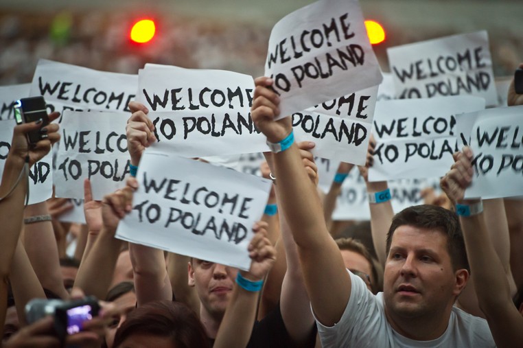 Koncert Depeche Mode na Stadionie Narodowym (fot. Rafał Nowakowski / Onet)