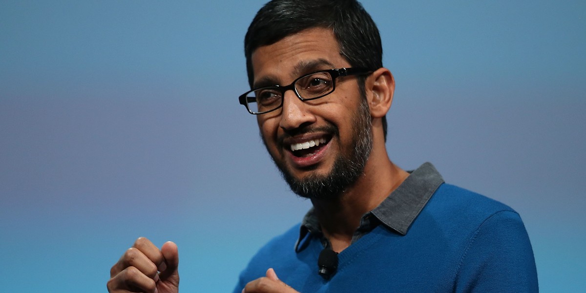 Sundari Pichai, prezes Google, spółki należącej do holdingu Alphabet