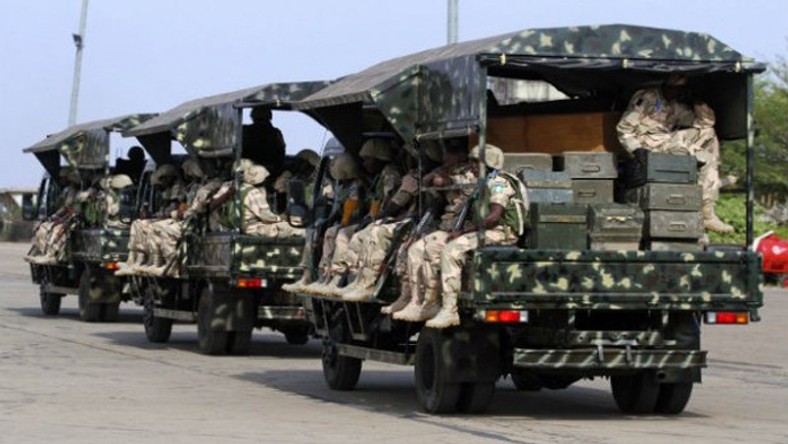 Nigerian army troops successfully cleared three areas occupied by terrorists. This happened after an assault carried out with the Nigerian Air Force. - Champion Newspapers