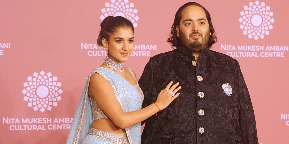 Radhika Merchant i Anant Ambani, syn miliardera Mukesha Ambaniego