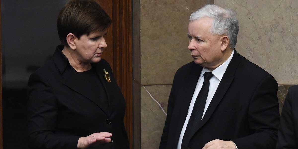 Jarosław Kaczyński, Beata Szydło