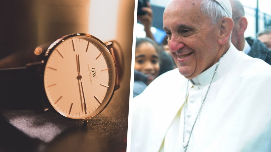 Zegarek papieża sprzedany za rekordową kwotę! Jego cenę podbito tysiąckrotnie