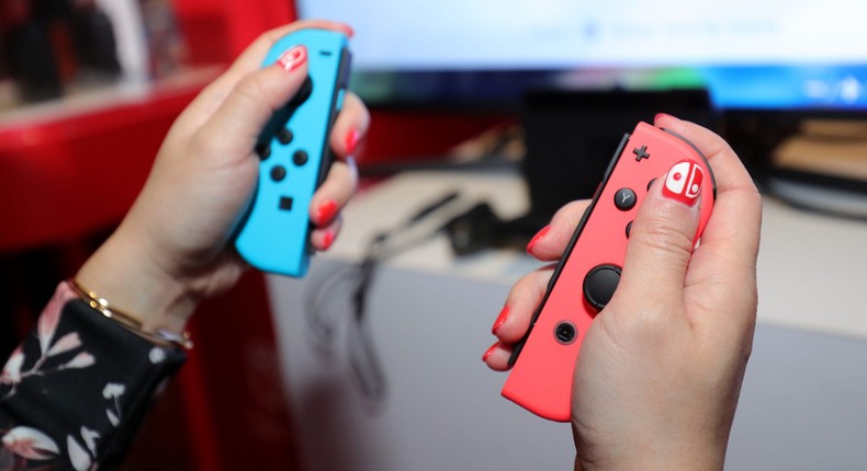 The Nintendo Switch.Neilson Barnard/Getty Images for Nintendo of America