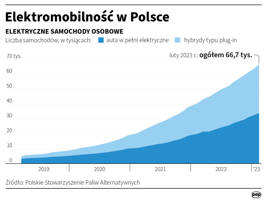 Elektromobilność w Polsce.