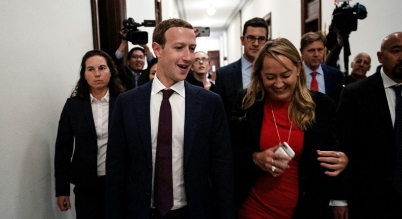 Facebook chief executive Mark Zuckerberg held private meetings with US lawmakers in Washington to discuss technology regulations and social media issues, including concerns about the social network's operations