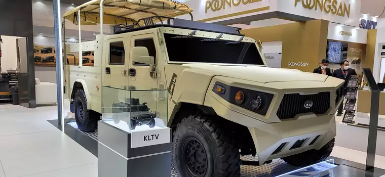 Wojskowa Kia KLTV - Koreańczycy mają swojego Humvee