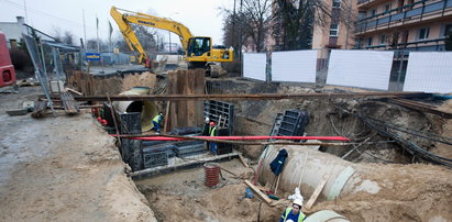 Kolektor przy al. Niepodległości gotowy