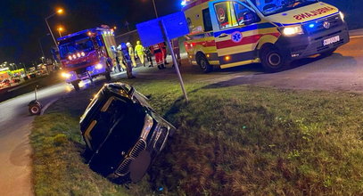 Pijany kierowca straci auto warte fortunę. Nocny rajd w Jankach