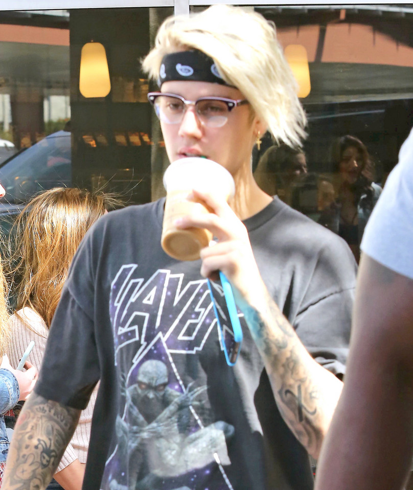 Justin Bieber wygląda jak gwiazda rocka
