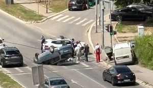 Saobraćajna nesreća na Čukarici