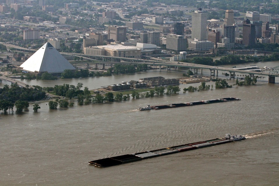 USA MISSISSIPPI RIVER FLOODING