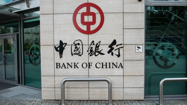 Placówka Bank of China w Warszawie- zdjęcie ilustracyjne