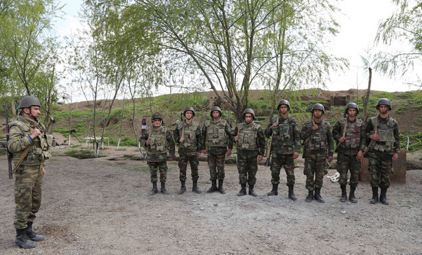 Żołnierze z Azerbejdżanu