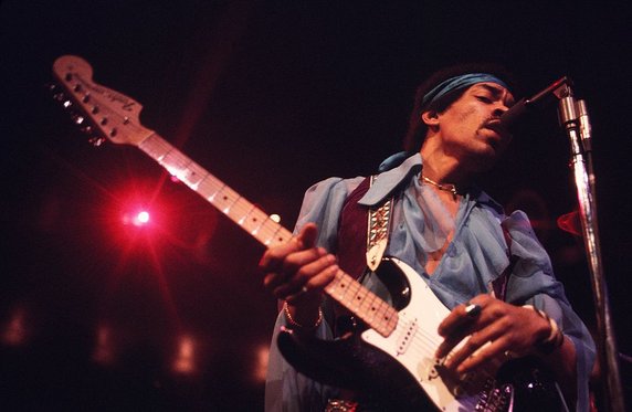 Jimi Hendrix (zm. 1970)