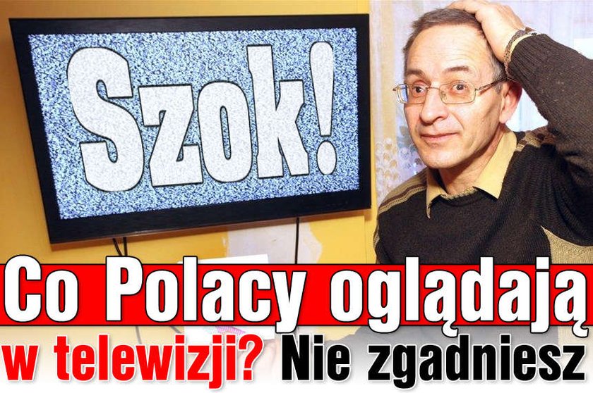 Co Polacy oglądają w telewizji