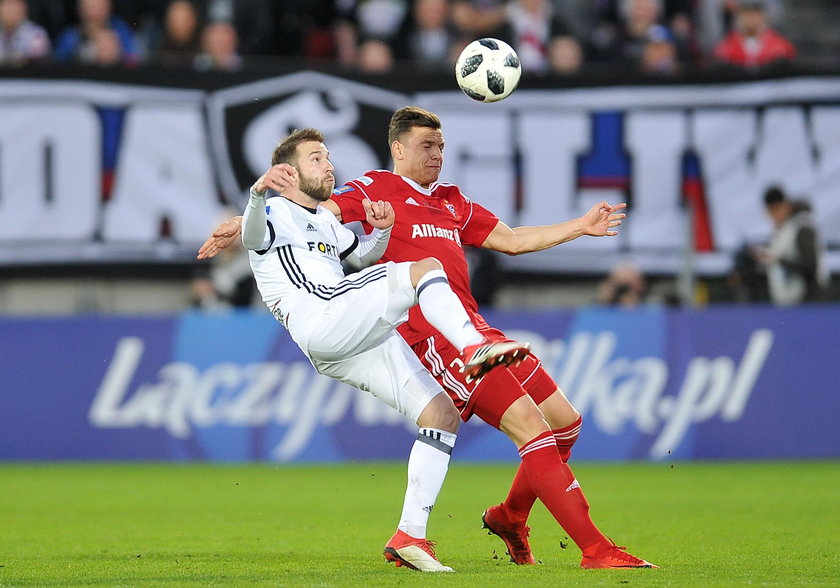 Pilka nozna. Ekstraklasa. Legia Warszawa - Pogon Szczecin. 07.04.2018