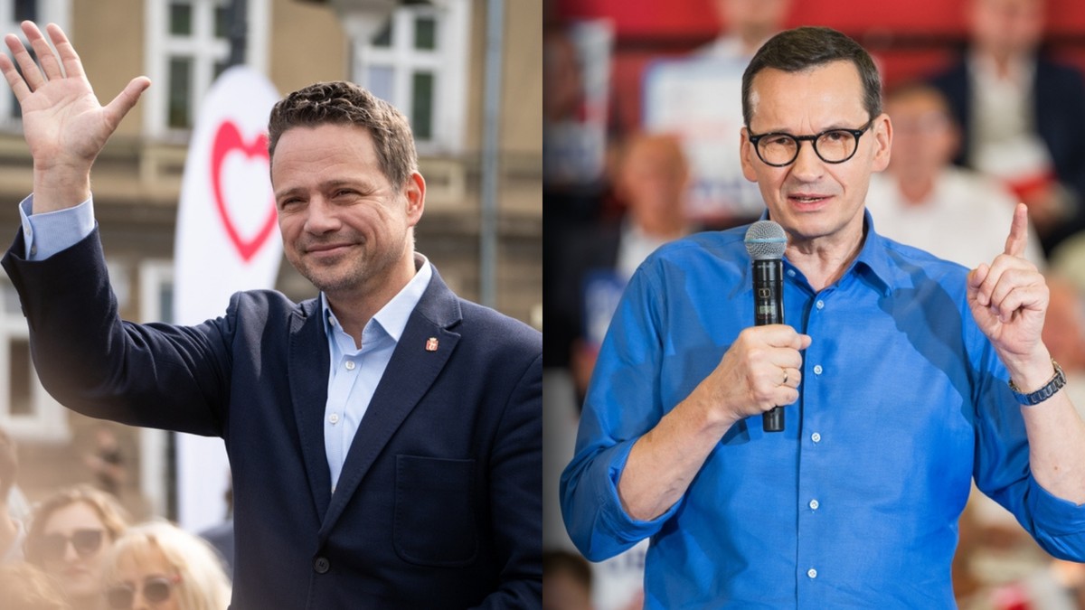 Trzaskowski, Morawiecki