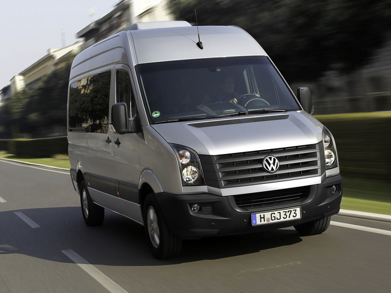 Ulepszony Volkswagen Crafter gotowy do pracy