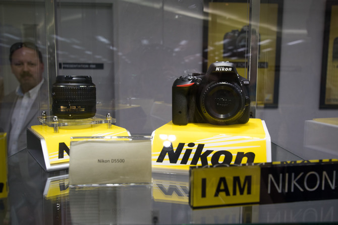 Nikon D5500 to jeden z modeli aparatów produkowanych w tajlandzkiej fabryce. Fot. Alicja Żebruń 