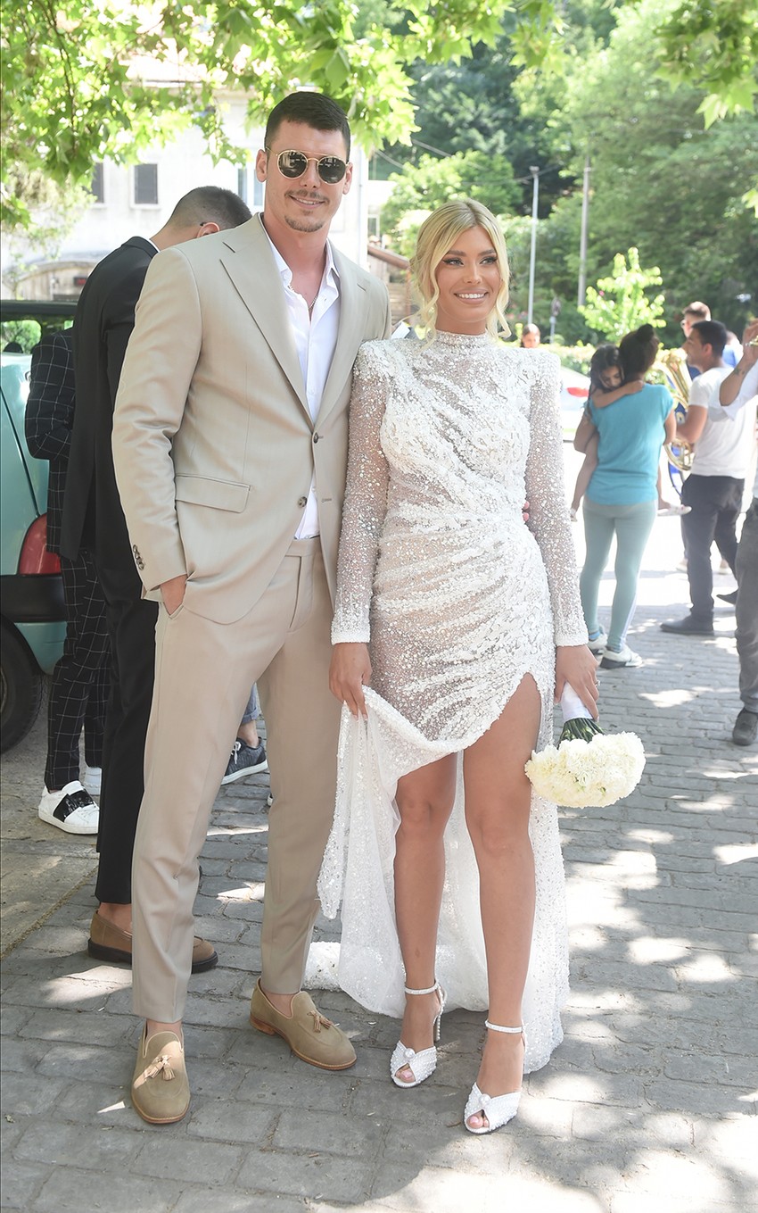 Venčanje, Anđela Manitašević i Nemanja Branković