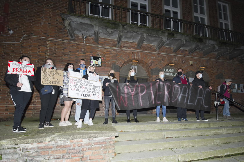 Rolnicy solidarni z kobietami. Tak wsparli protest w Nowym Dworze Gdańskim