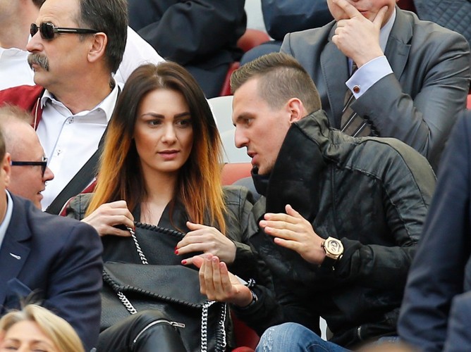 Jessica Ziółek i Arkadiusz Milik