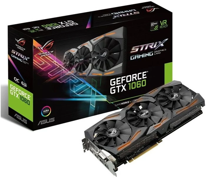 Asus GeForce GTX 1060 Strix