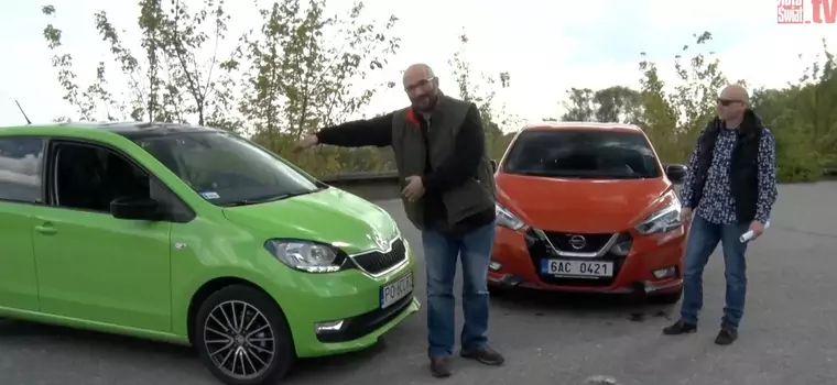 Auta bez ściemy - Skoda Citigo kontra Nissan Micra