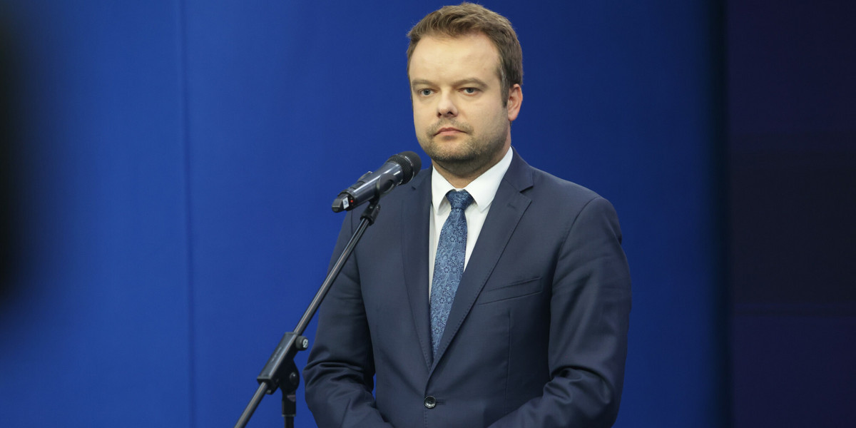 Rzecznik PiS Rafał Bochenek.