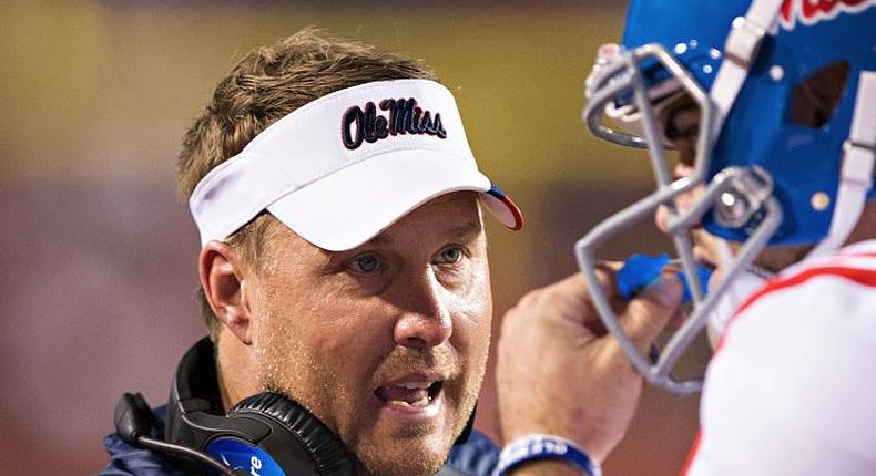 Hugh Freeze, who has resigned as head coach at Ole Miss, said a phone call to an escort service may have been a misdial.