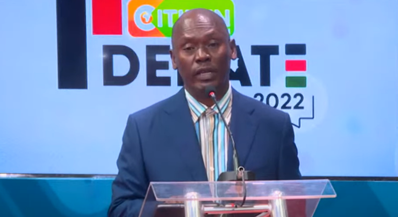 William Kabogo denounces DP Ruto during Citizen TV debate 