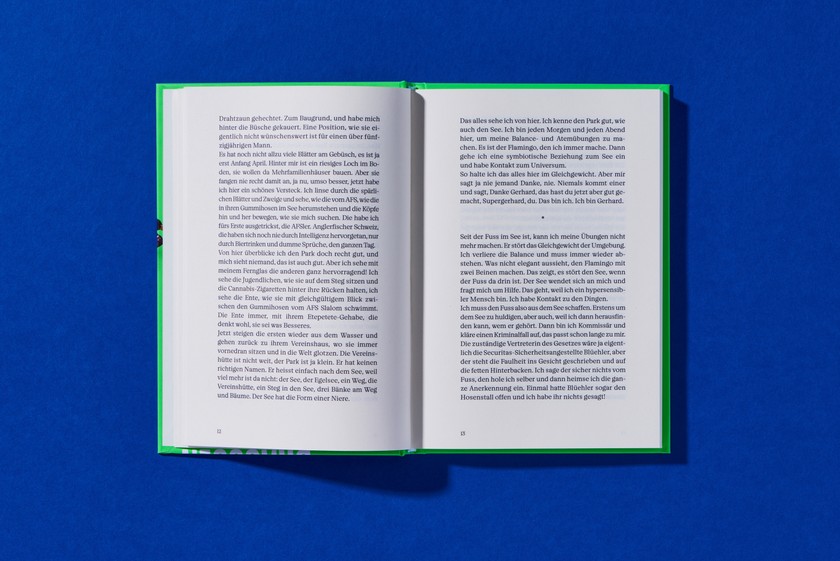 BALANCE Mit dem Flamingo hält Kommissär Gerhard alles im Gleichgewicht. Wenns ihm doch bloss einer danken würde.