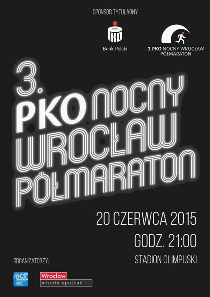 3. PKO Nocny Wrocław Półmaraton