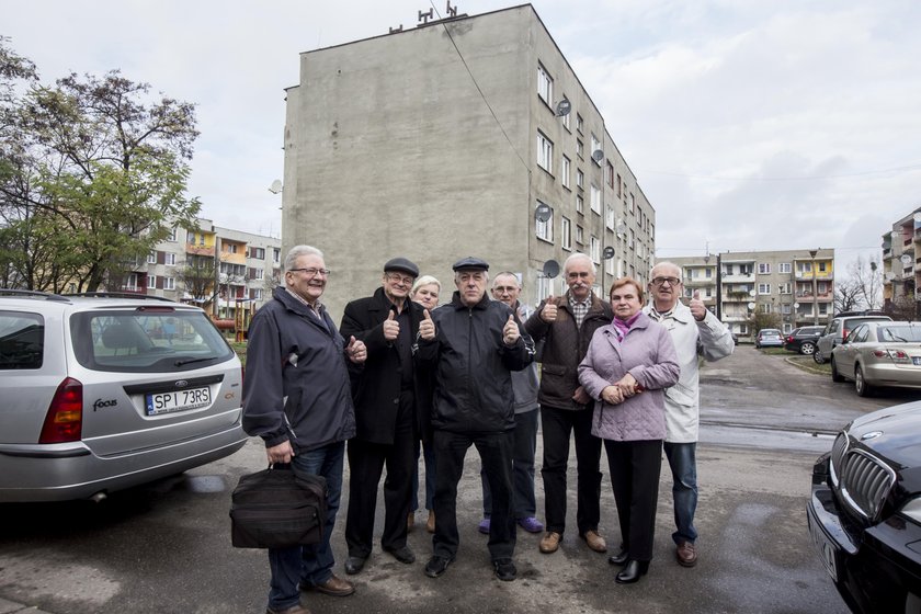 Szczęśliwi lokatorzy piekarskiej dzielnicy Brzeziny