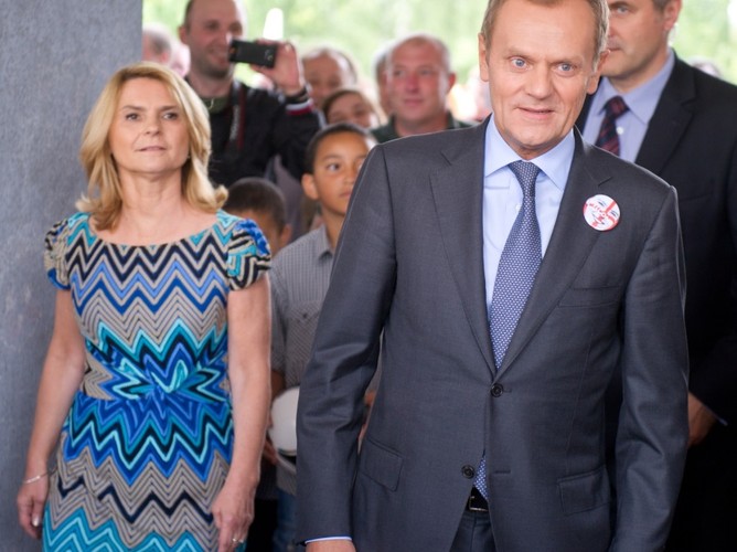 Małgorzata i Donald Tuskowie