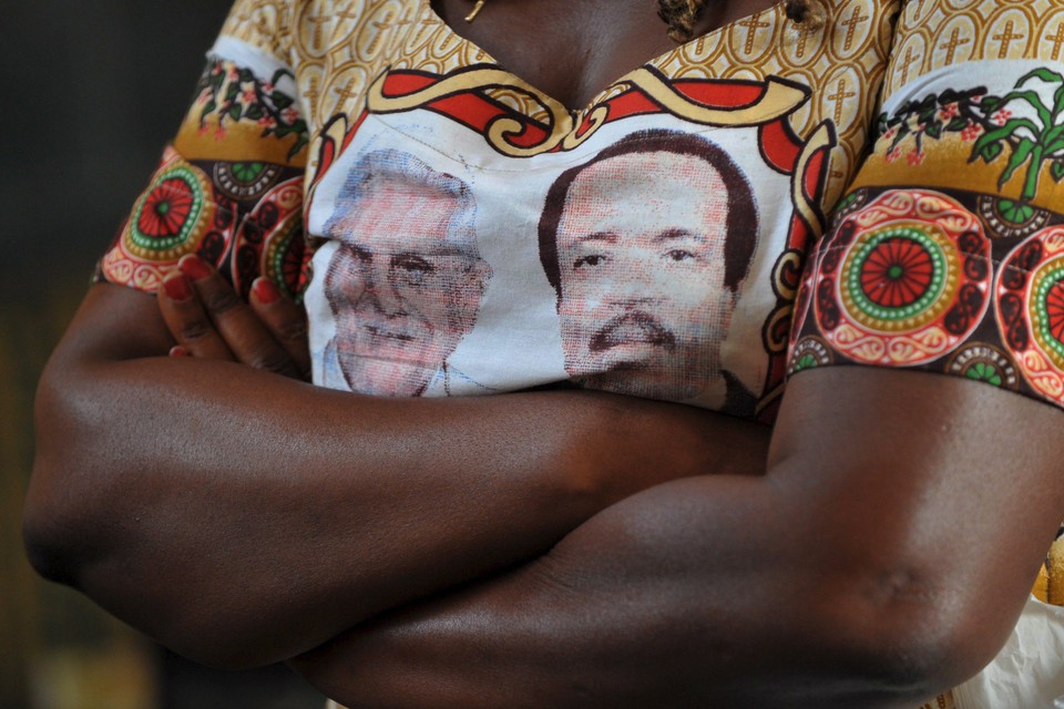 CAMEROON POPE BENEDICT XVI IN AFRICA